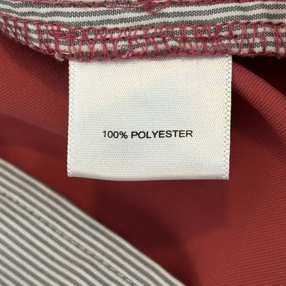 Peter Millar Mens Shorts 42 Pink Crown Sport Golf Performance Chino‎ Lightweight